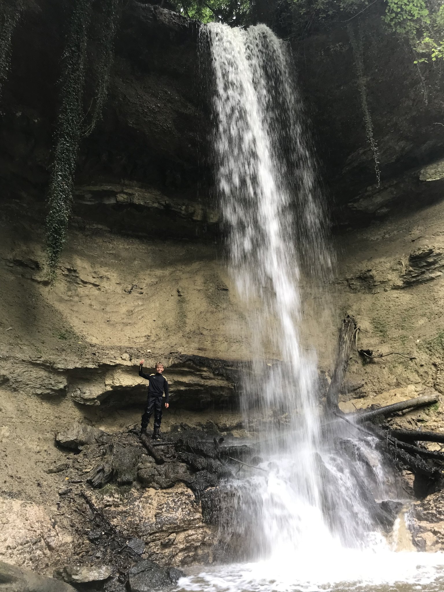 Wasserfall und abseilen 2025